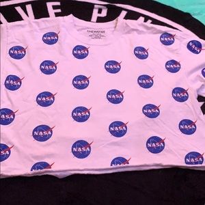 nasa cropped shirt